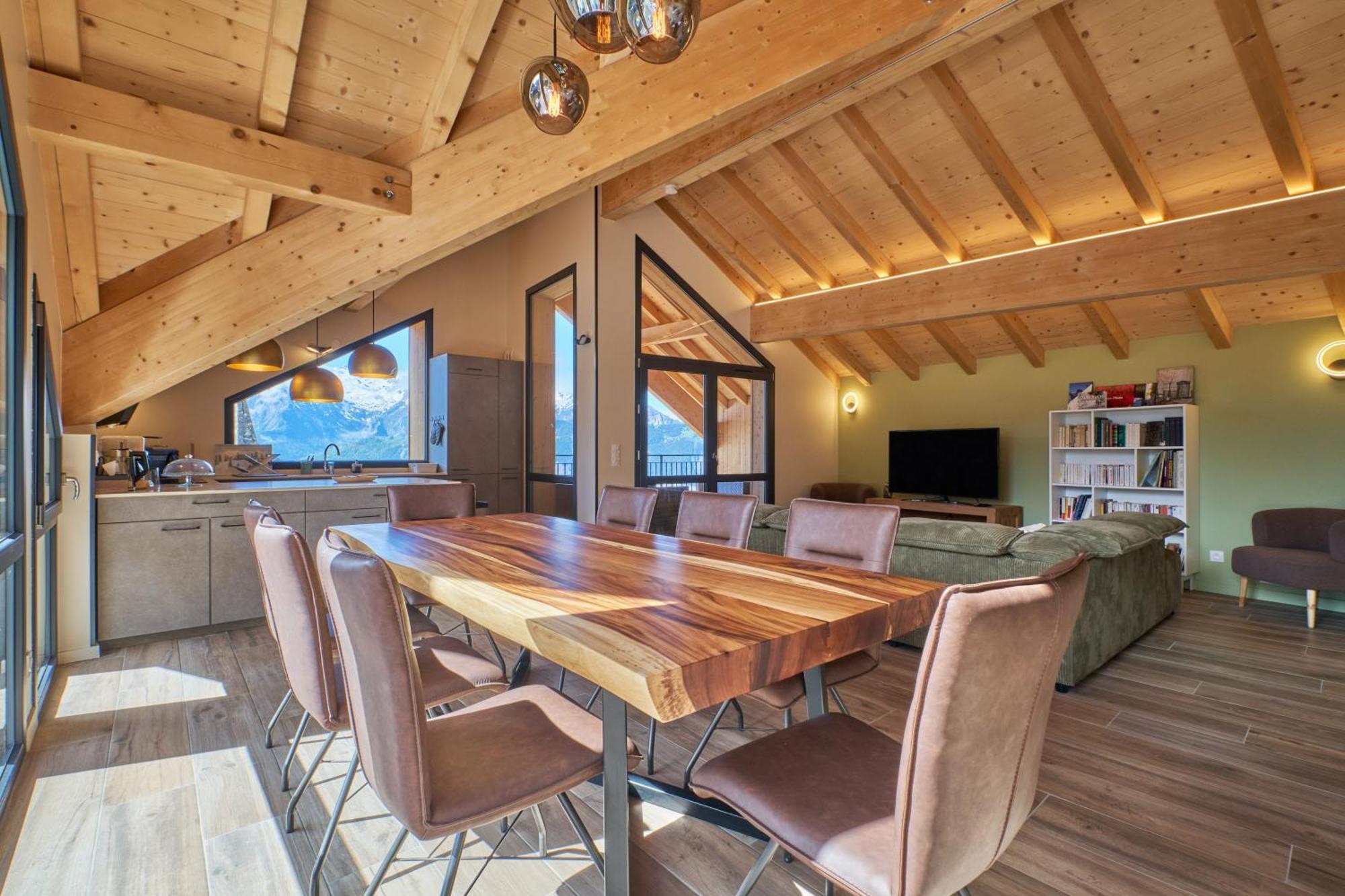 La Grange Leilighet Huez Eksteriør bilde