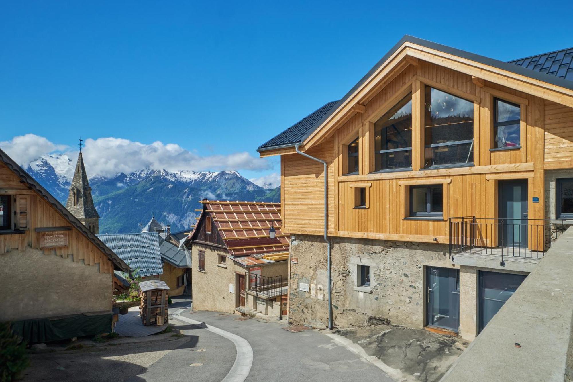 La Grange Leilighet Huez Eksteriør bilde